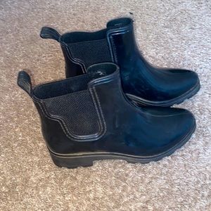 OCEAN + COAST Black Pull On Rainboats